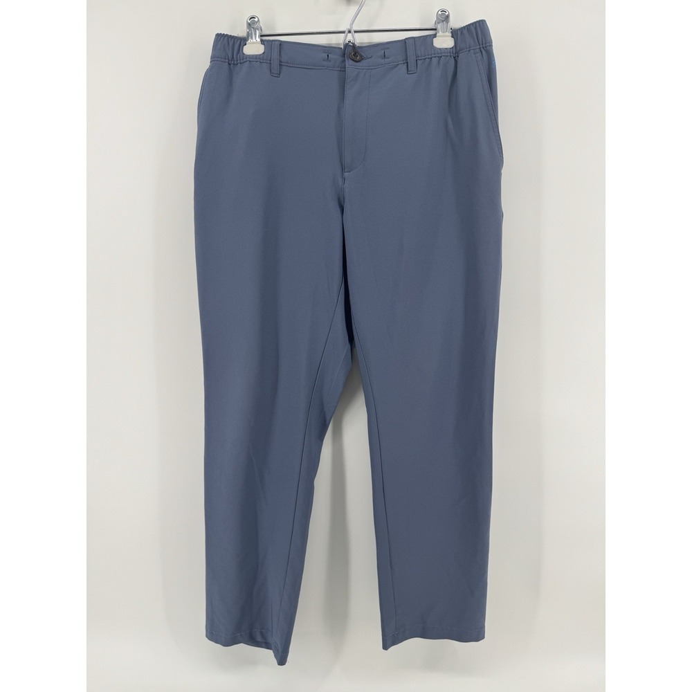 Chubbies Men's New Avenue Everywhere Performance Pant Blue Gray Chinos Sz M